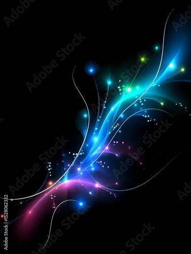 abstract blue background
