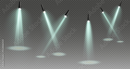 Vector light set includes light source, studio lighting. It also includes spotlight lighting and spotlight PNG. Finally, it includes light rays and light effect. For Holidays