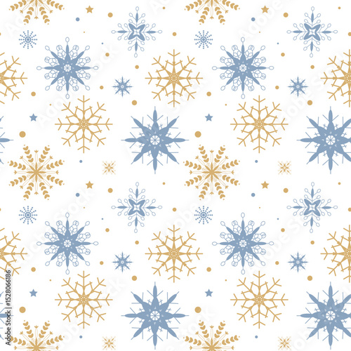 Set of cute snowflake icons on isolated background New Year ornament Symbols for mobile apps and website design. Flat snowflake icons, silhouette.