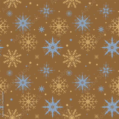 Set of cute snowflake icons on isolated background New Year ornament Symbols for mobile apps and website design. Flat snowflake icons, silhouette.