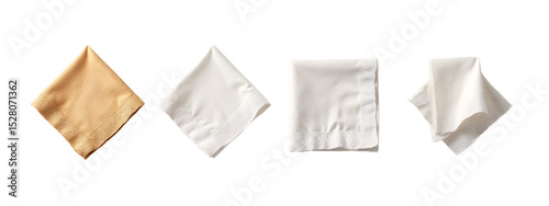 Wallpaper Mural A set of three napkins Torontodigital.ca