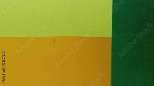 Vivid construction paper backgrounds in bold colors are gently animated by soft, natural shadows gliding across the surface, creating depth, movement, and visual warmth.