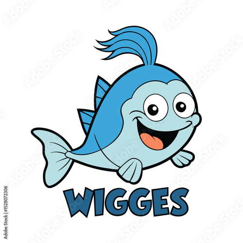 blue whale cartoon
