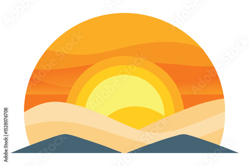 Sunrise view