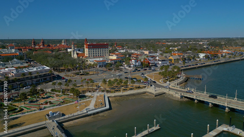 Donwtown St Augustine Florida 4k