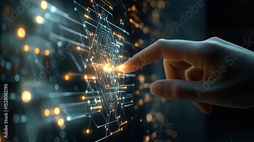 Futuristic Touchscreen Interaction
