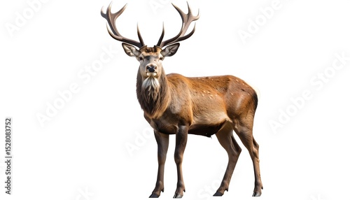 Majestic Red Deer Stag Profile.