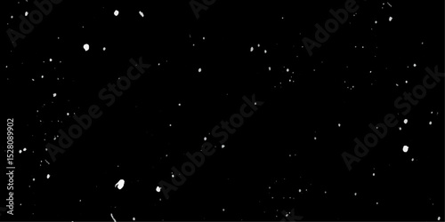 Snow flakes winter snowfall white light vector background. Christmas background, white snow on black background for edit photo.	
