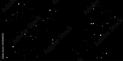 Snow flakes winter snowfall white light vector background. Christmas background, white snow on black background for edit photo.	
