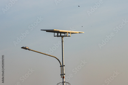 East sumba, Indonesia – 06. 07. 2025 – Most of the solar-powered lights installed in this field are damaged, with their batteries stolen