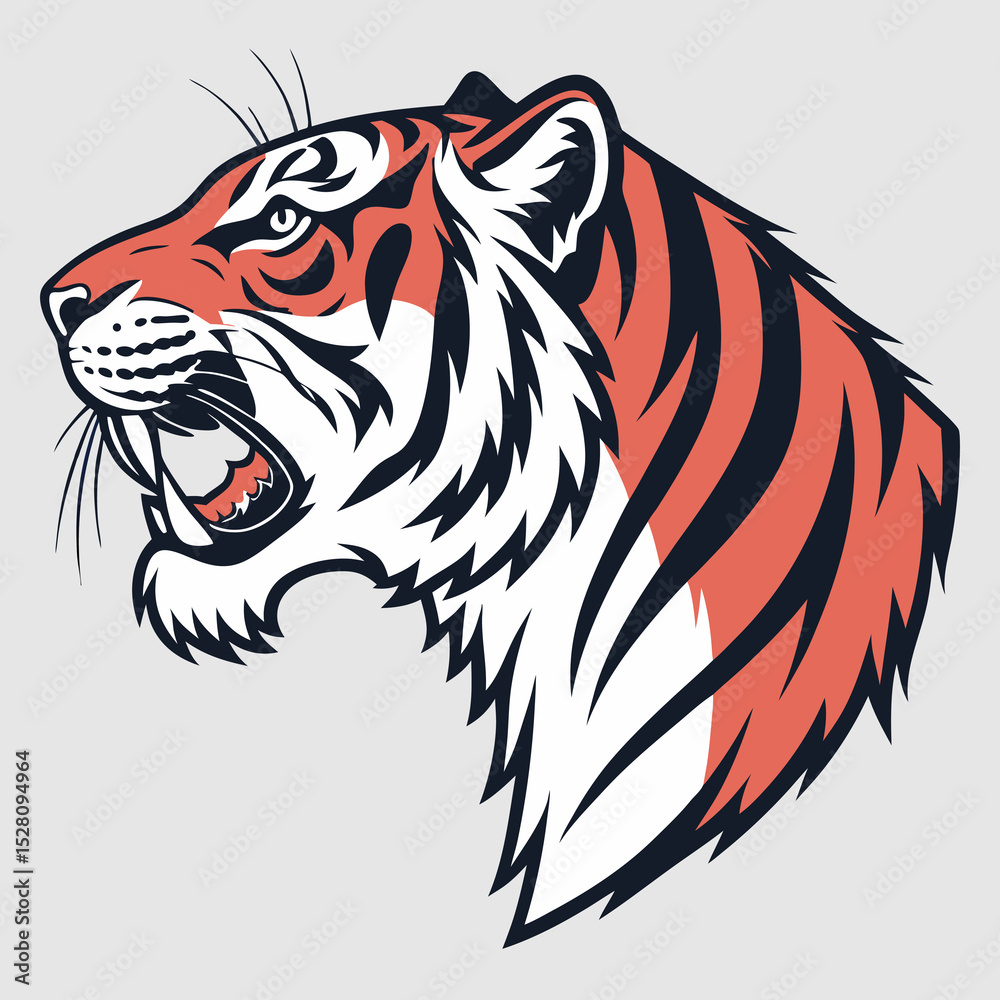 Obraz premium Tiger vector
