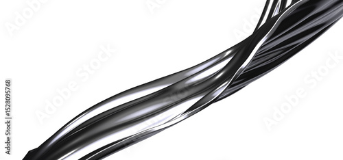 Refined Industrialism: Brushed Metal Plate Background Elevates Artistic Vision