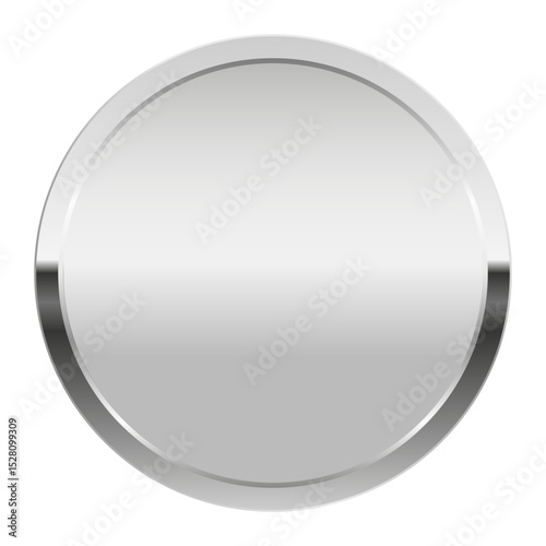 Silver award medal for sport and games