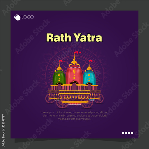 Rath Yatra is a grand Hindu festival celebrated mainly in India.