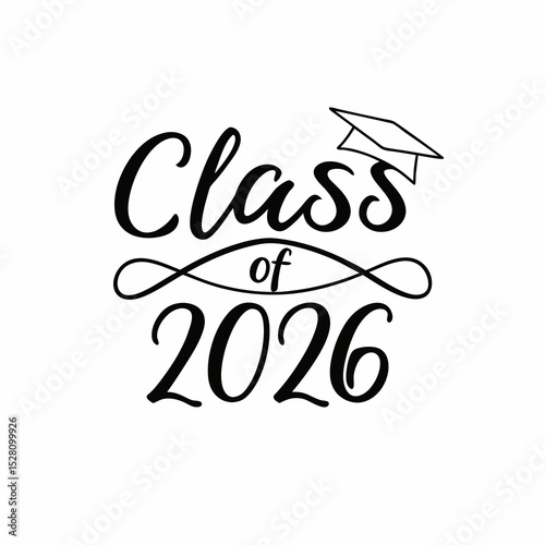 Qualityfull Senior Class of 2026 & vector art 