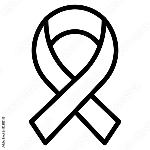 Cancer icon in vector illustration