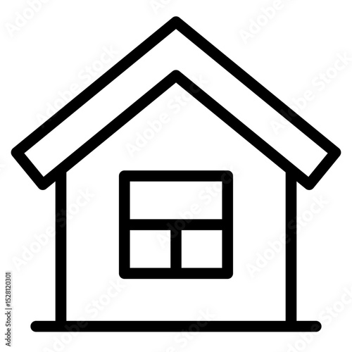 Home icon in vector illustration