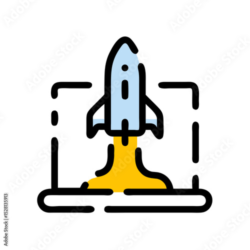 launchpad broken line style icon