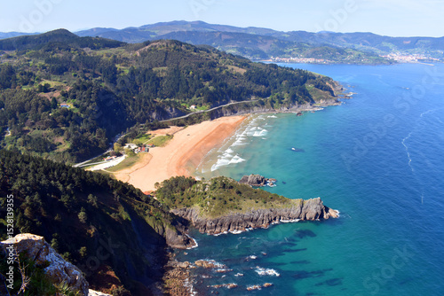Laga Beach from Mount Ogoño...
