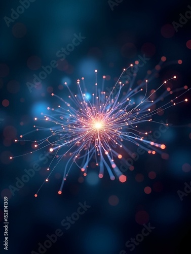 Quantum entanglement visualization, a phenomenon where two or more qubits become correlated in such a way that the state of one qubit is dependent on the state of another