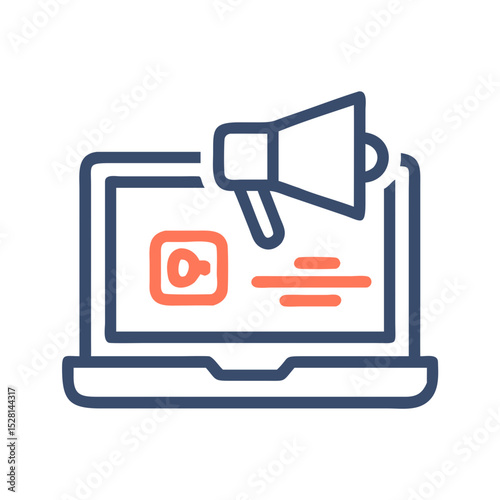 digital marketing color icon
