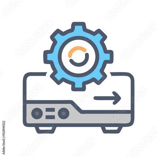 device driver color icon