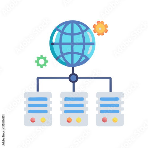 dns management color icon