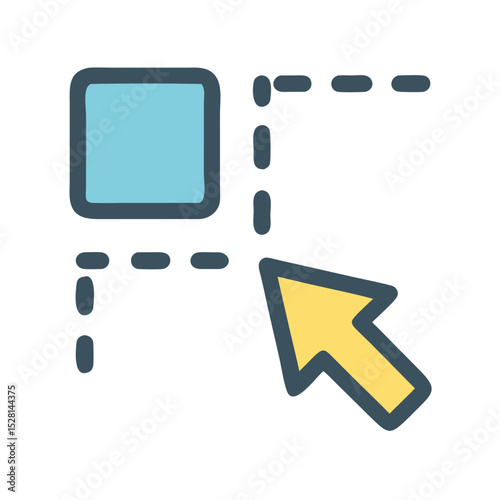 drag and drop color icon