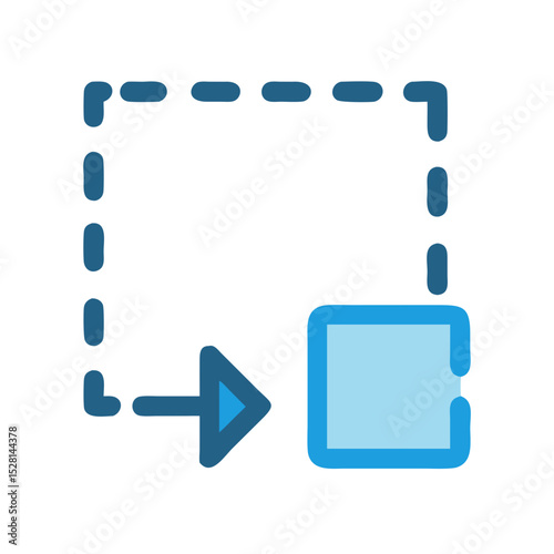 drag and drop color icon