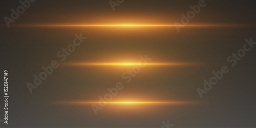 Glowing neon horizontal lines and light effects.
