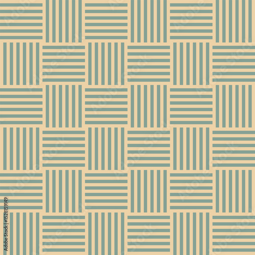 Geometric Seamless Pattern. Retro Colors Background. Simple Geometry Backdrop.