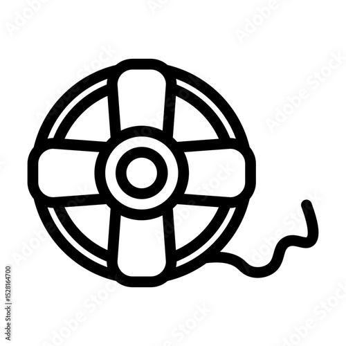 lifebuoy line icon