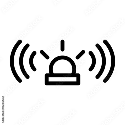warning line icon