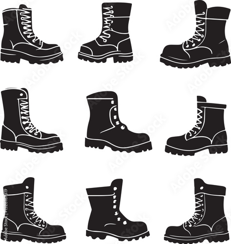 set of boots Silhouet