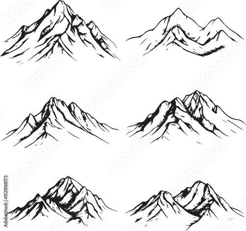 mountain and mountains