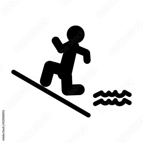 disaster glyph icon