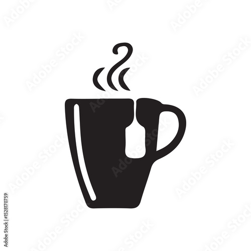 cup of coffee with steam