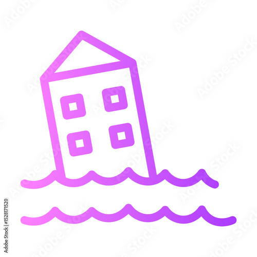 flood gradient icon