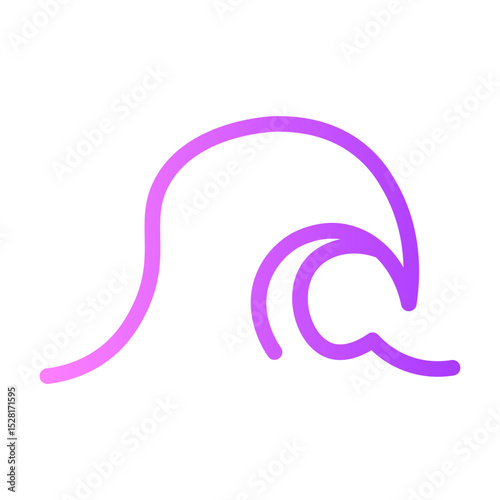 sea gradient icon