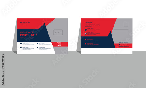postcard design template