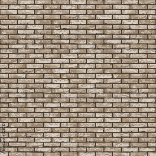 Texture of a grey brick wall vector illustration	