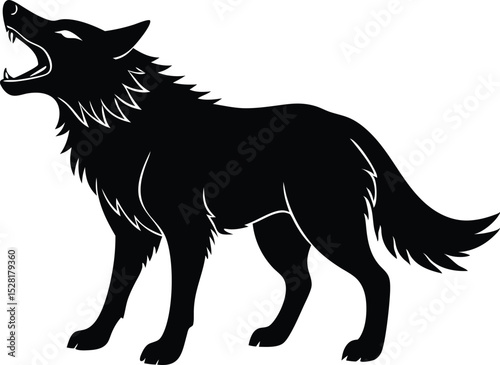 wolf vector illustration