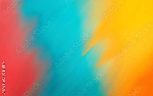 Vibrant abstract color gradient background texture red turquoise