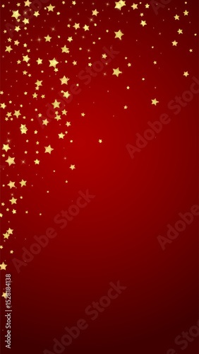 Magic stars vector overlay.  Gold stars scattered