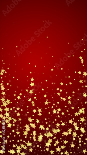 Magic stars vector overlay.  Gold stars scattered