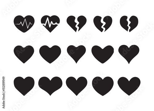 Heart icon vector. Love sign symbol vector. Heart vector icon illustration isolated on white background,vector illustration eps 10.