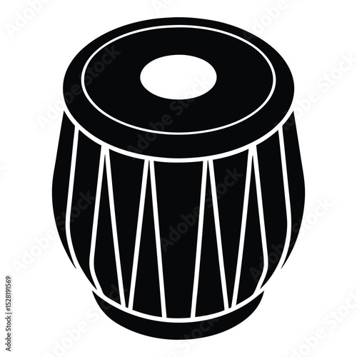 Tabla Drum Indian Classical Music Percussion Instrument