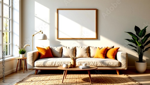 a modern living room with contemporary furniture