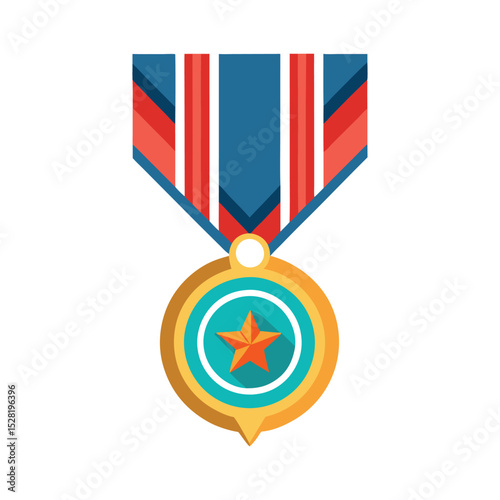 Patriotic medal award military honor decoration