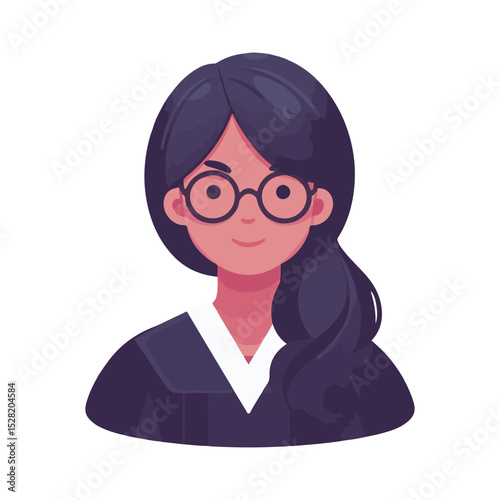 
illustration design of a judge